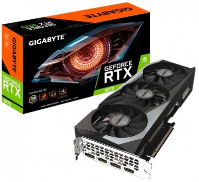 Videokaart GeForce Gigabyte RTX 3070 Gaming OC 8GB